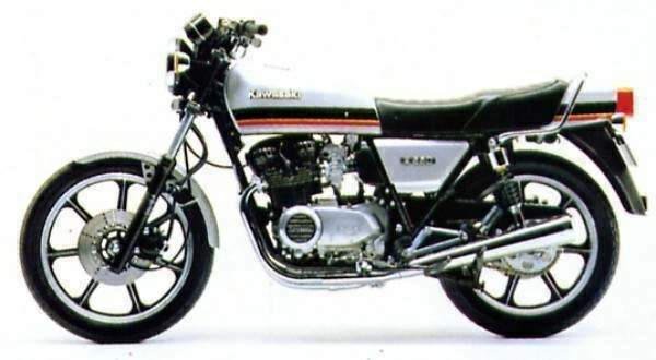 1981 Kawasaki Z 550F